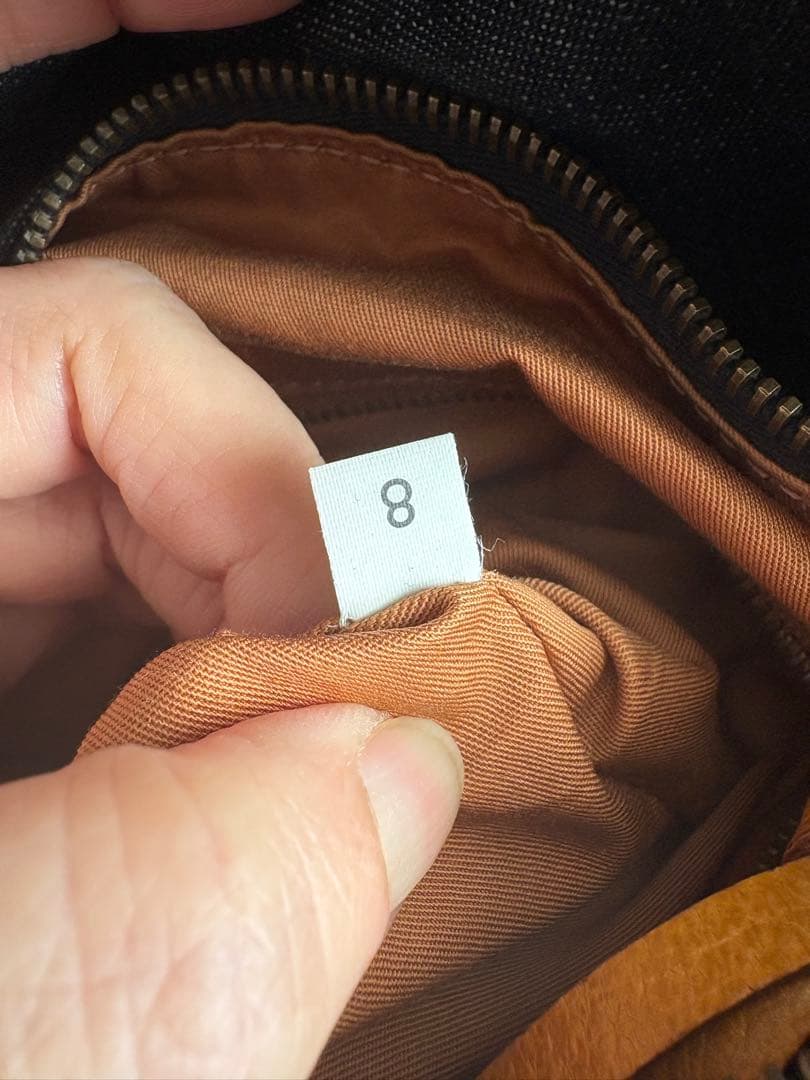 ル*フ様 【miumiu】イタリア製・デニム異素材コンビバッグ