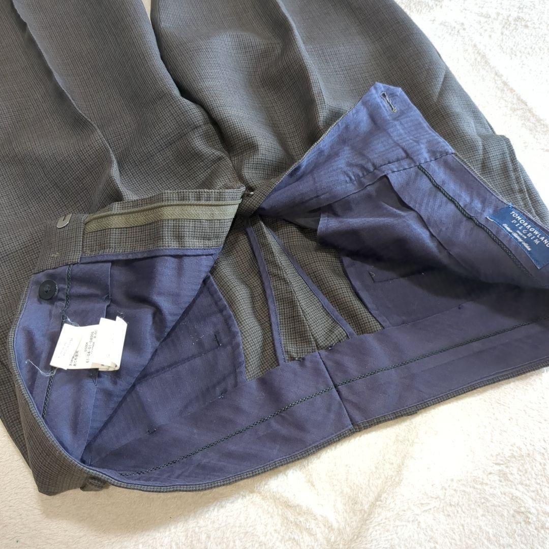 美品 トゥモローランドピルグリム スーツセットアップ 千鳥格子 46サイズ