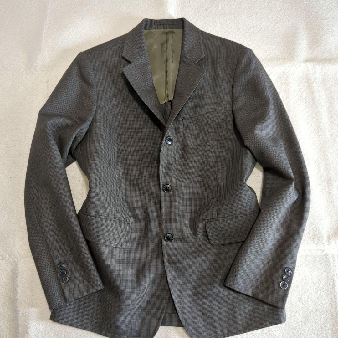 美品 トゥモローランドピルグリム スーツセットアップ 千鳥格子 46サイズ