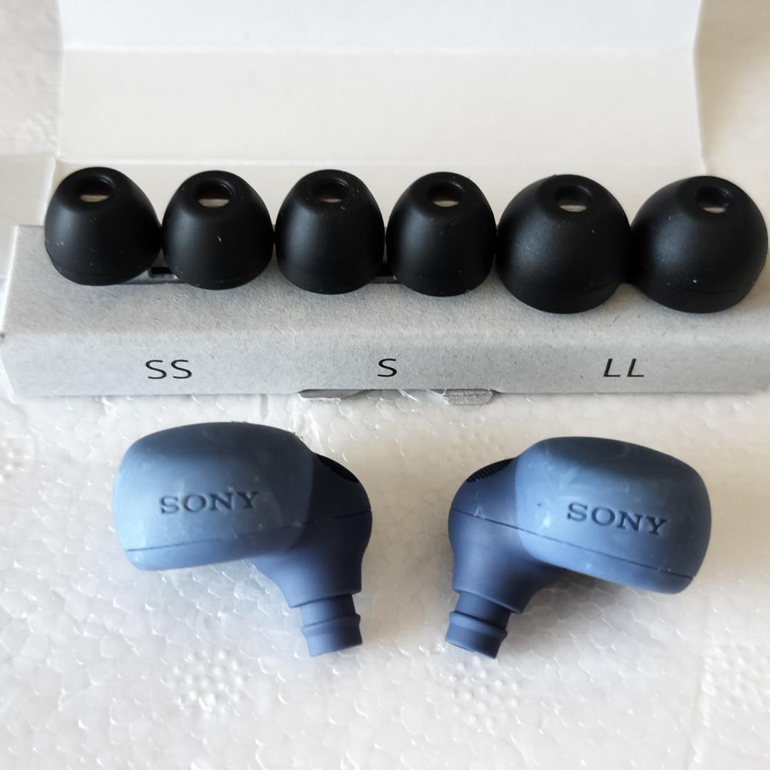 Sony LinkBuds S　ワイヤレスイヤホン アースブルー電池交換済