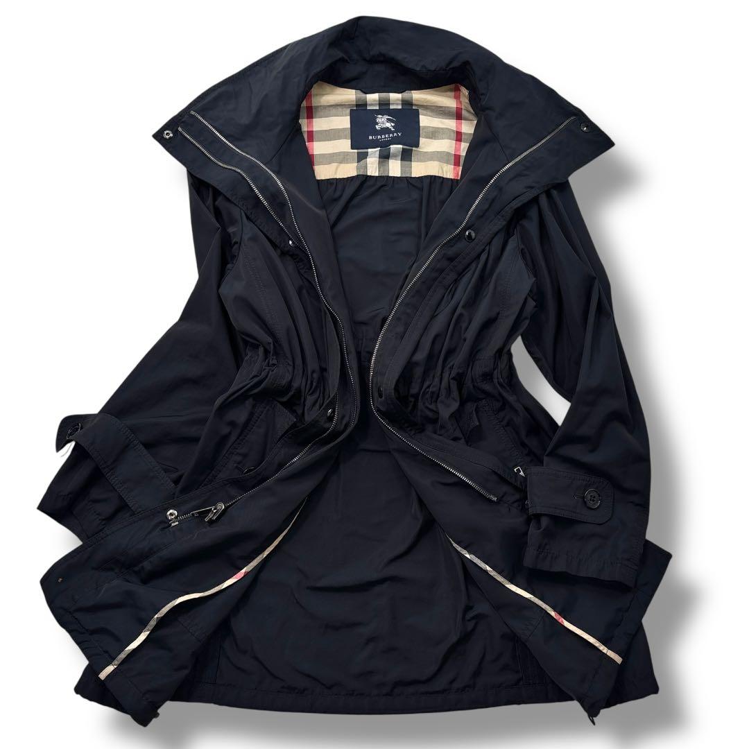 極美品】ＢＵＲＢＥＲＲＹ　バーバリー　モッズコート　トレンチ　ノバチェック　XL