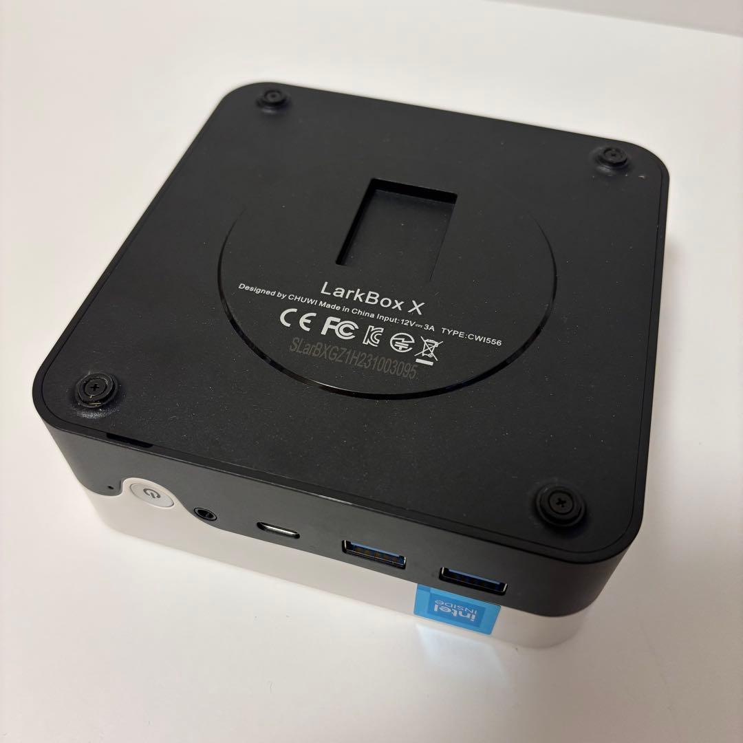 ミニPC CHUWI LarkBox X N100 12GB 512GB