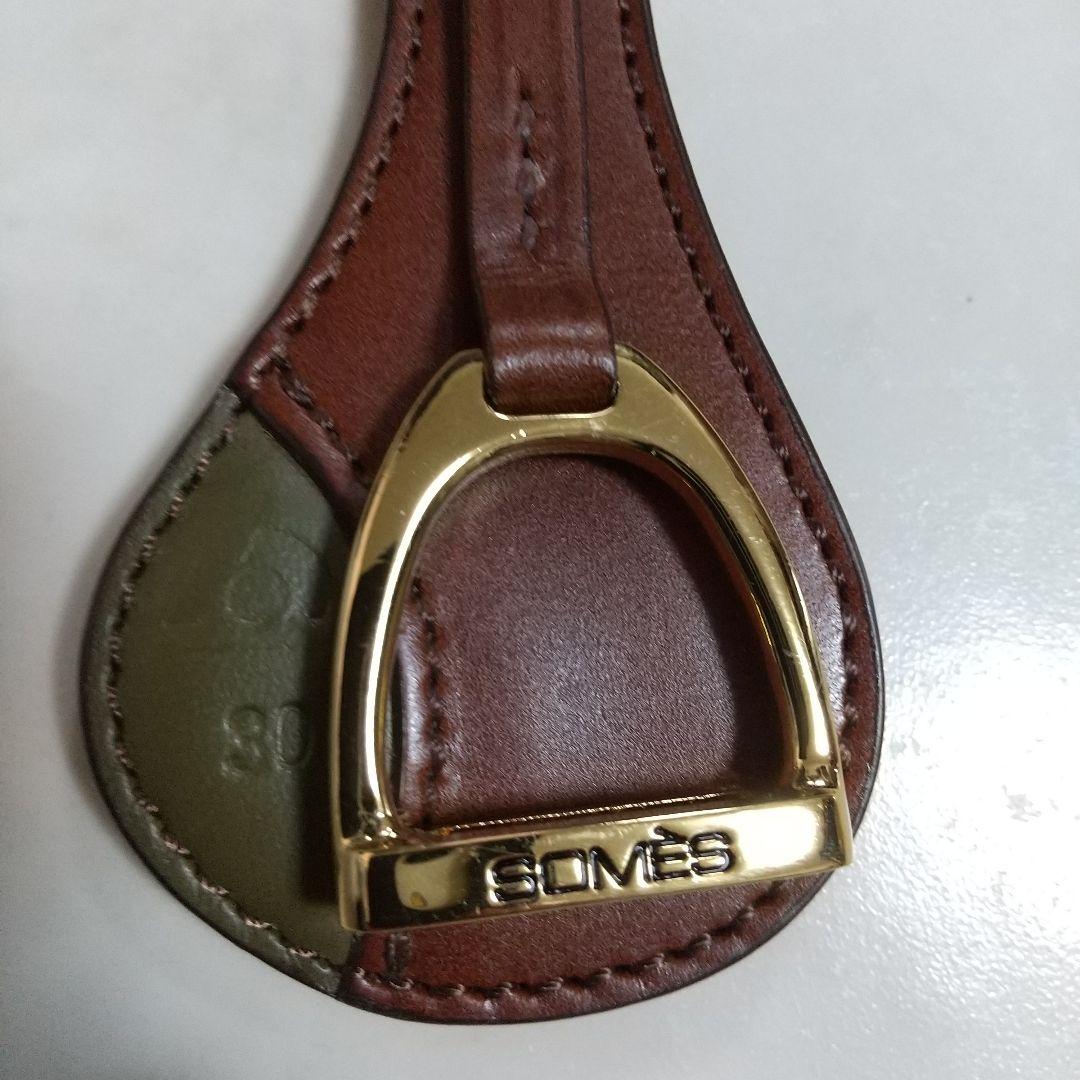 美品 SOMES SADDLE レア物 ソメスサドル キーホルダー レアカラー