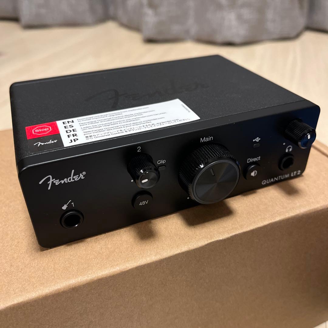 Fender Quantum LT2 オーディオインターフェイス　USB-C