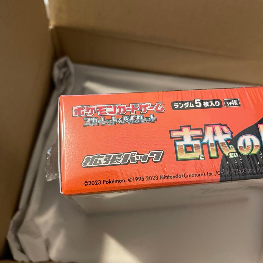 【新品未開封】シュリンク付　ポケモンカード古代の咆哮1box