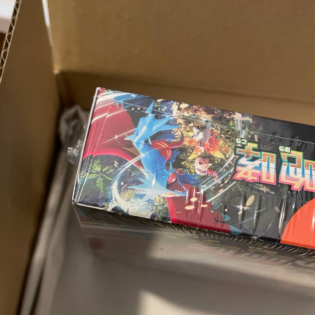 【新品未開封】シュリンク付　ポケモンカード古代の咆哮1box