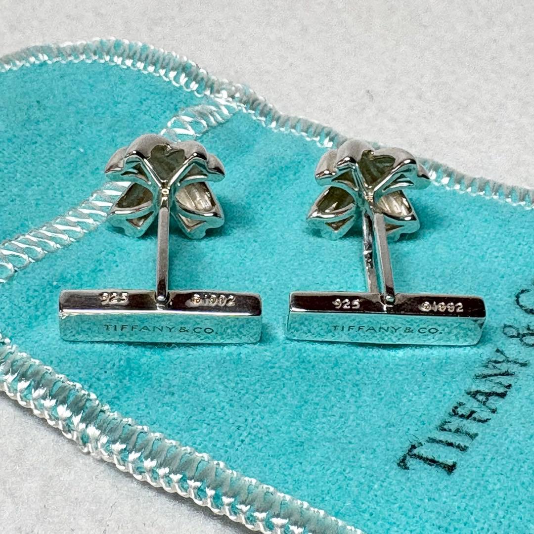 Tiffany&Co.★カフリンクス カフス シグネチャークロス シルバー925