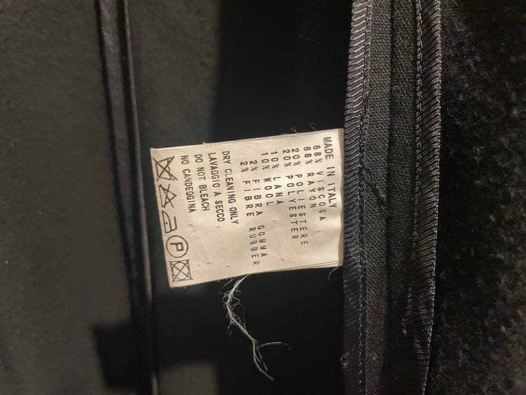 イタリア製 DIRK BIKKEMBERGS 2B アンコン ジャケット