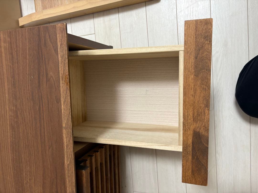 大川家具　サンコウ　格子 ルーバー テレビボード テレビ台 120センチ