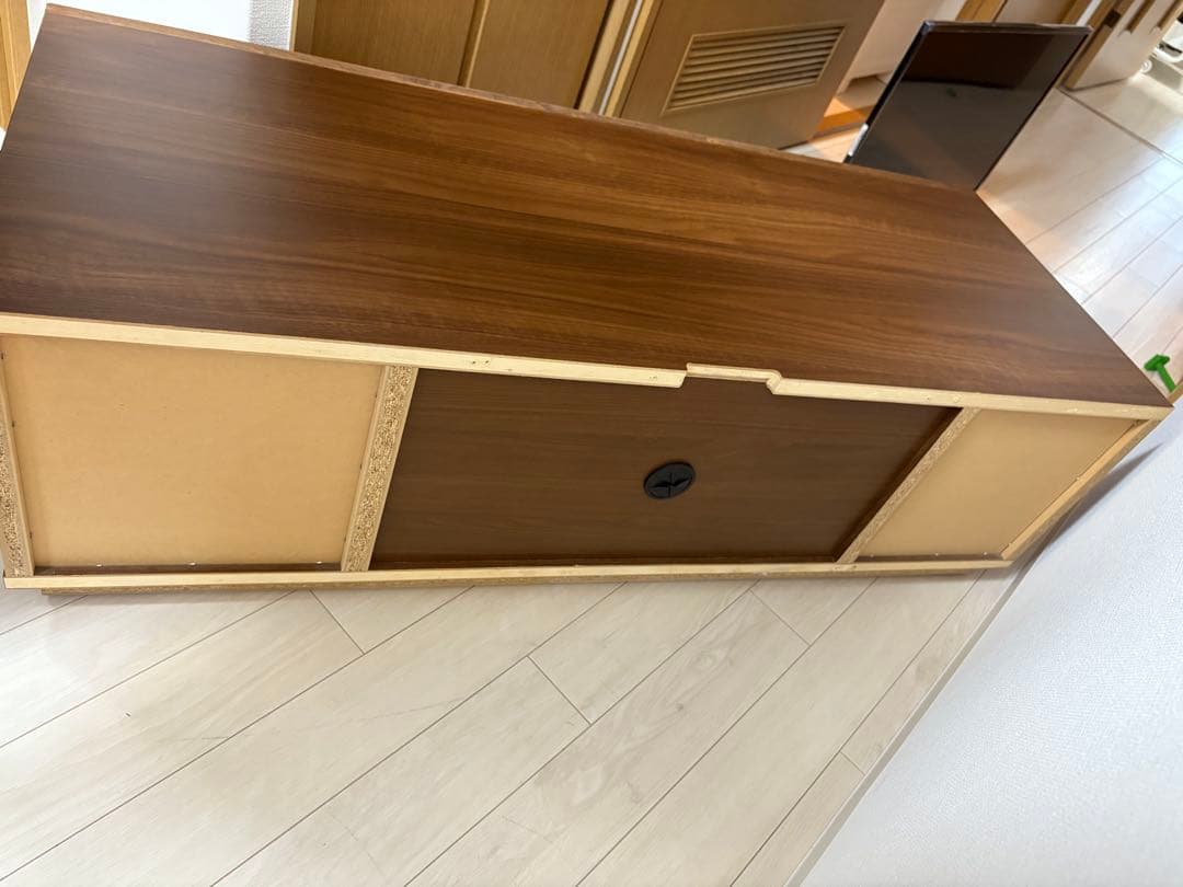 大川家具　サンコウ　格子 ルーバー テレビボード テレビ台 120センチ