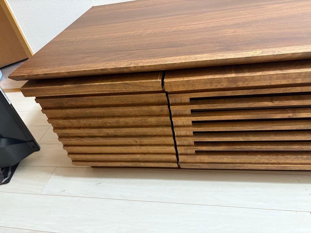 大川家具　サンコウ　格子 ルーバー テレビボード テレビ台 120センチ