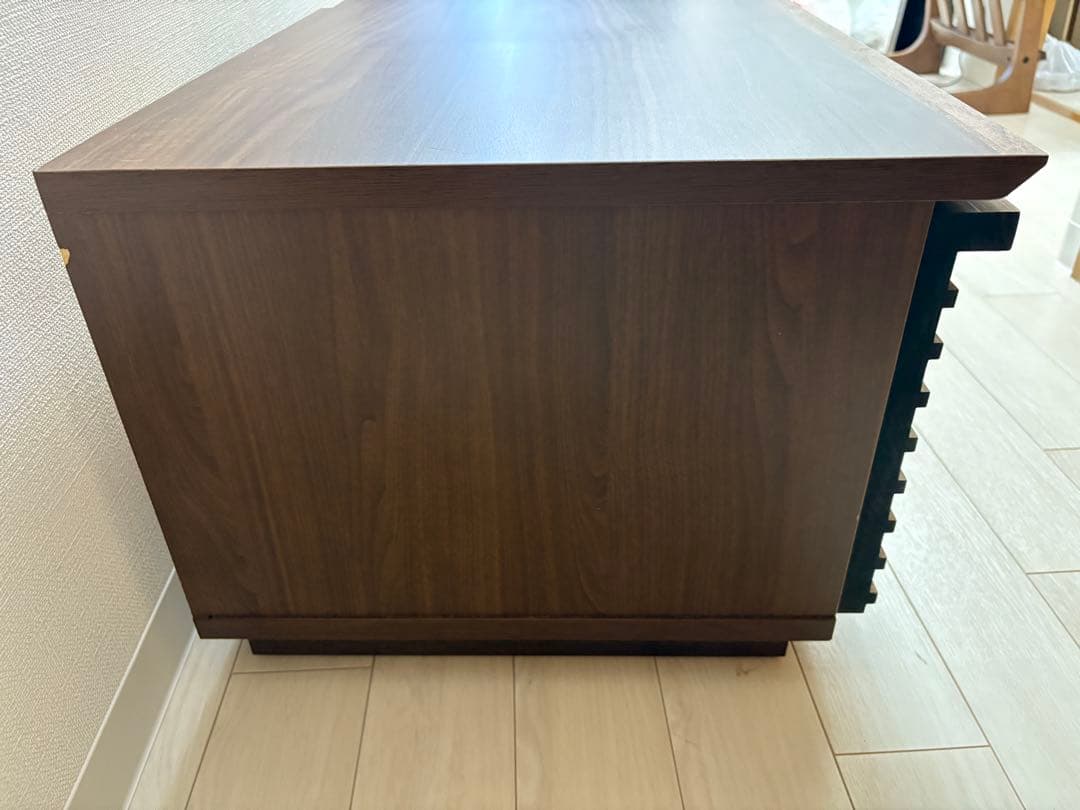 大川家具　サンコウ　格子 ルーバー テレビボード テレビ台 120センチ