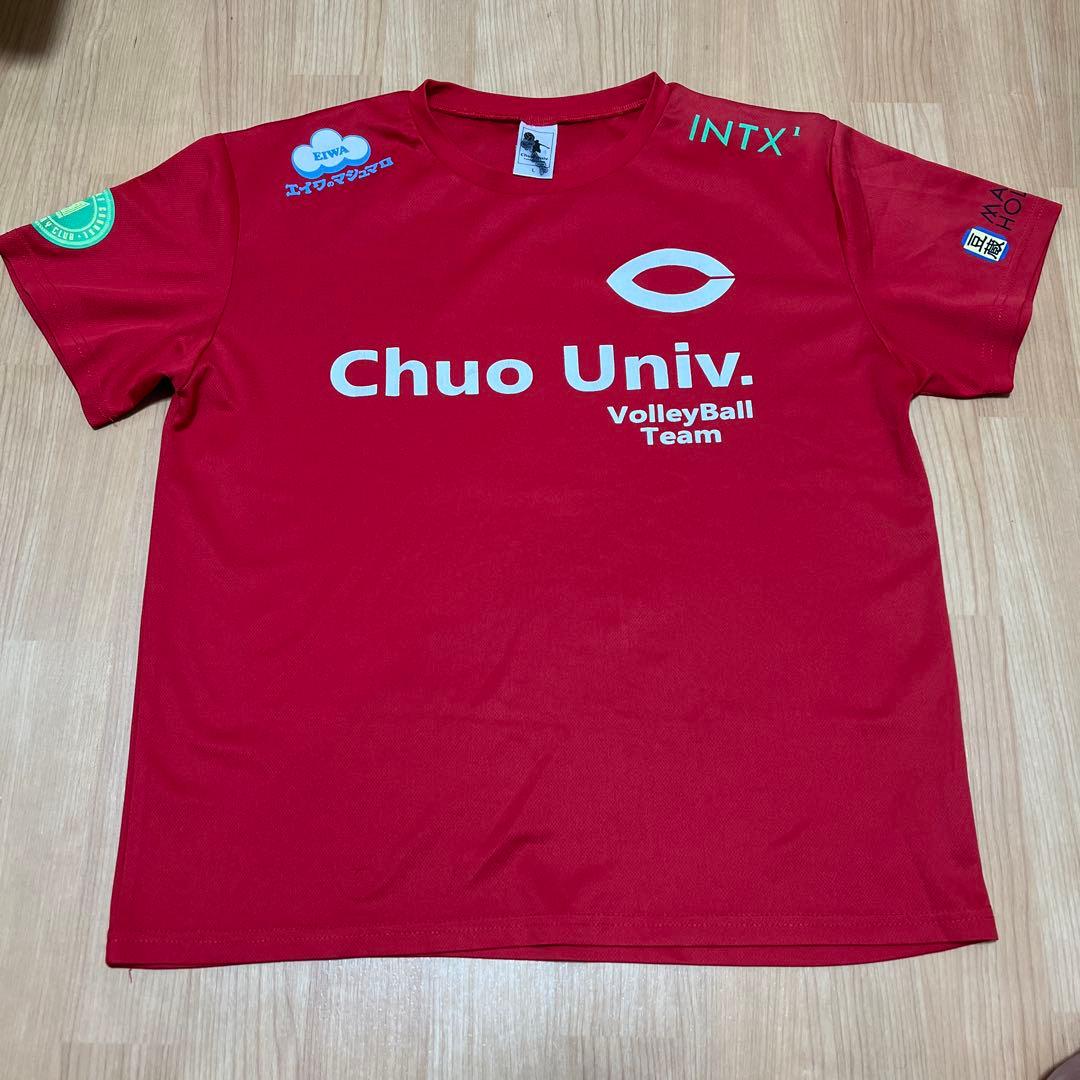 はる 中央大学バレーボールチーム スポンサーTシャツ