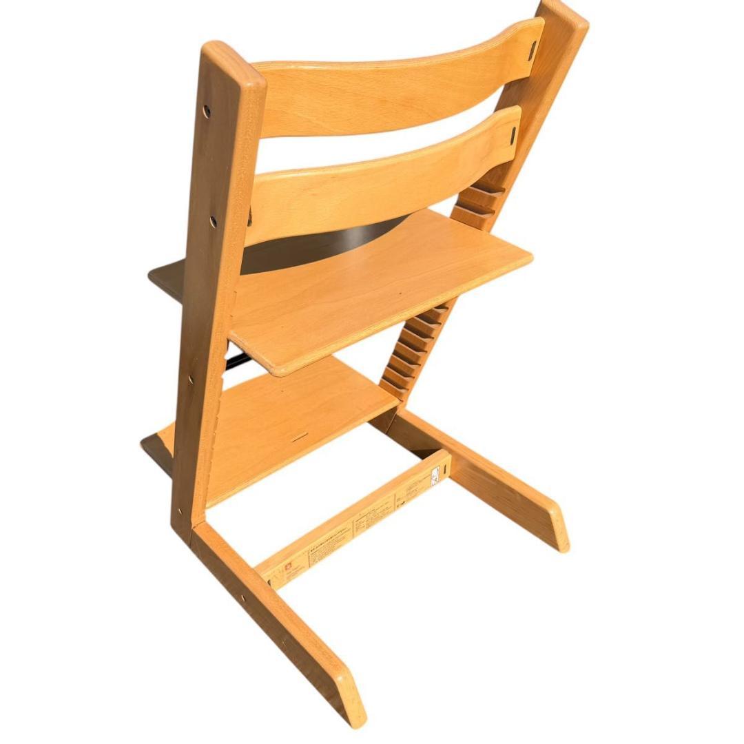【美品：組立済】STOKKE SN6 トリップトラップ ナチュラル　127-4