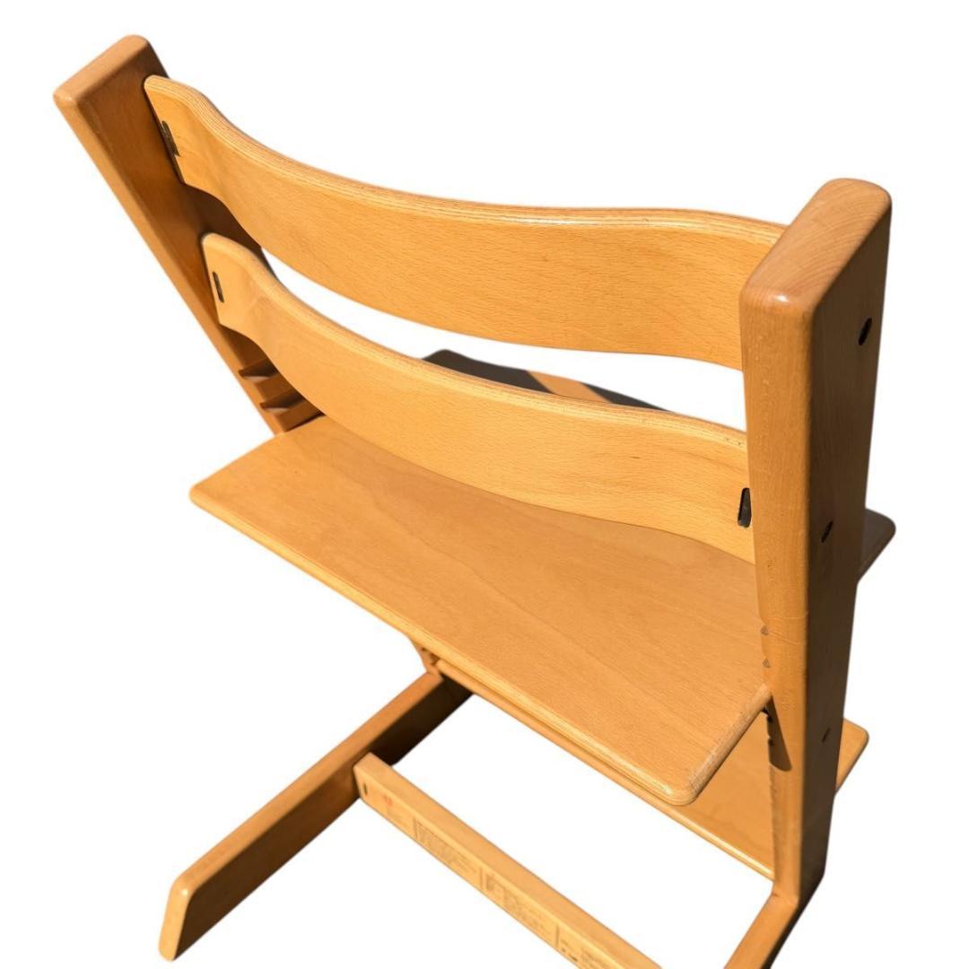 【美品：組立済】STOKKE SN6 トリップトラップ ナチュラル　127-4