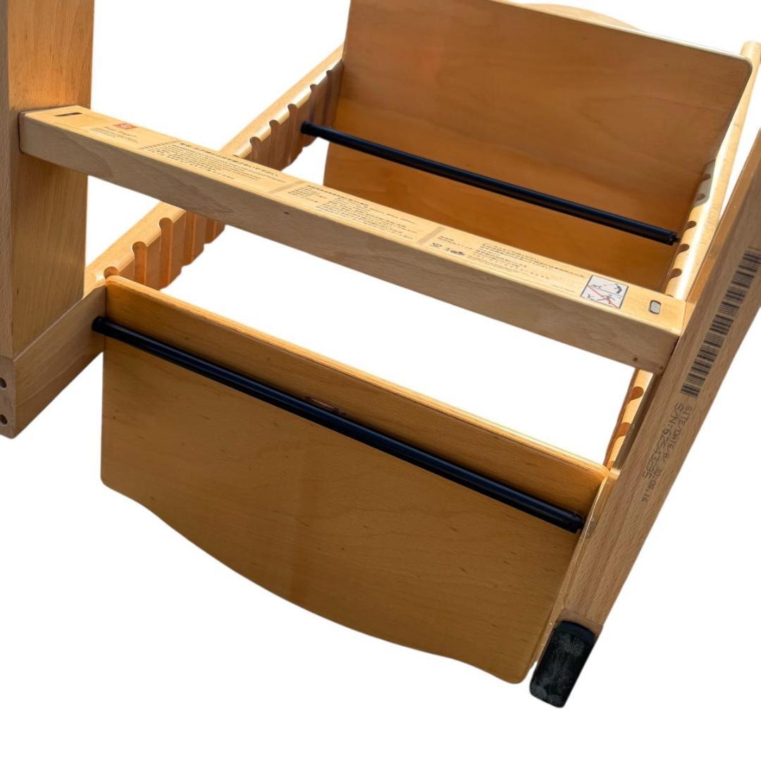 【美品：組立済】STOKKE SN6 トリップトラップ ナチュラル　127-4