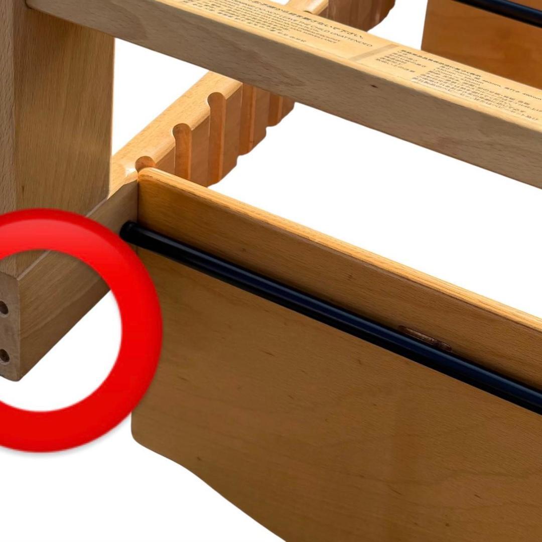 【美品：組立済】STOKKE SN6 トリップトラップ ナチュラル　127-4