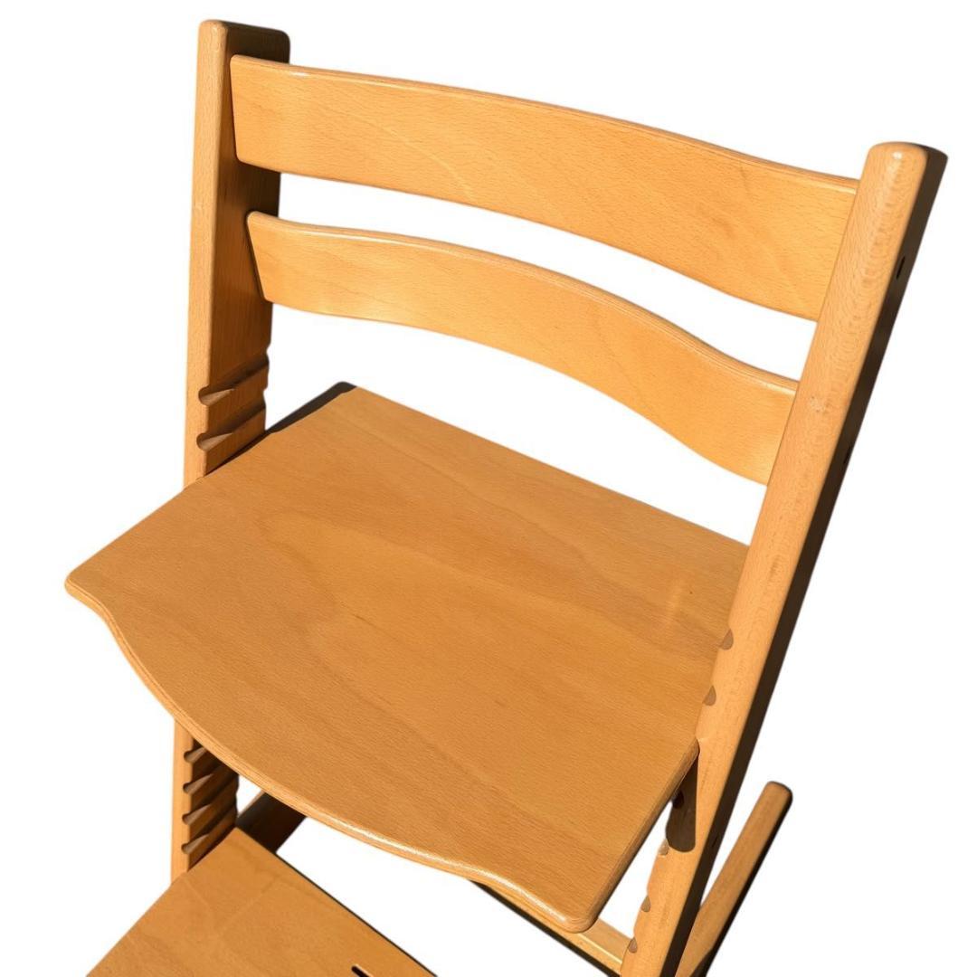 【美品：組立済】STOKKE SN6 トリップトラップ ナチュラル　127-4