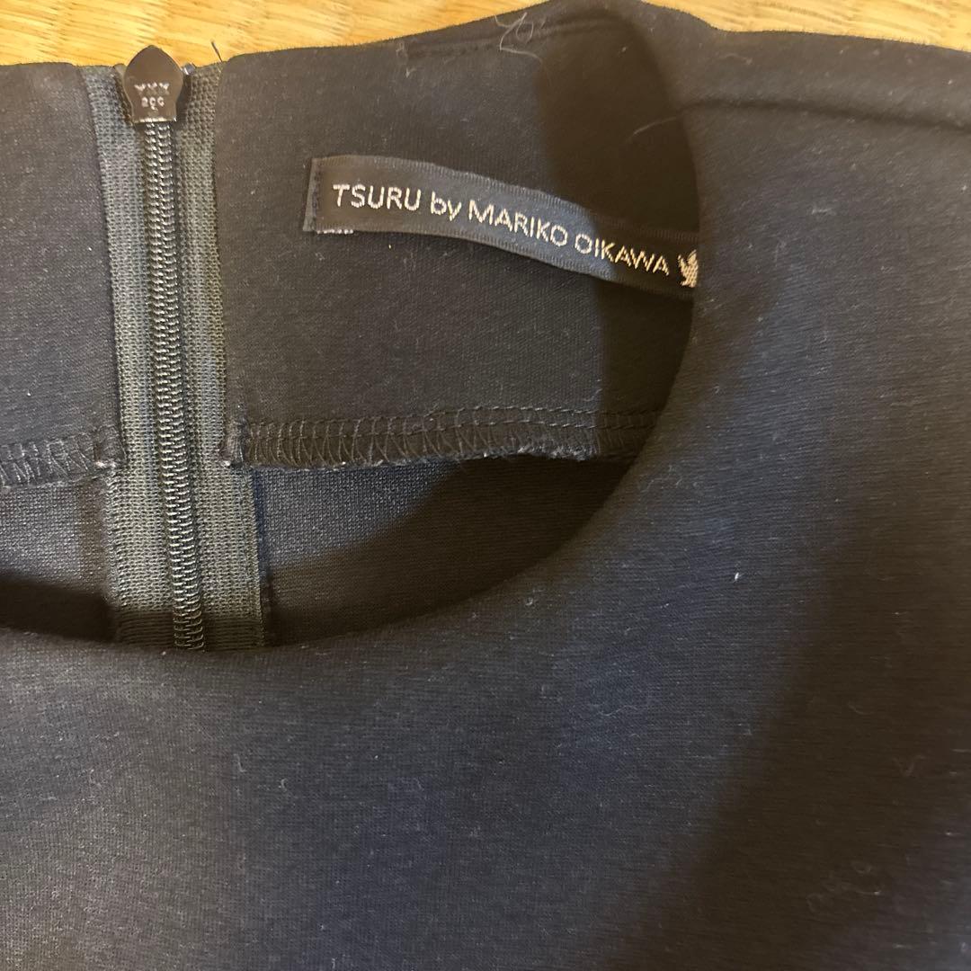 f*r様 TSURU by MARIKO OIKAWA ブラック　チュニック　ス