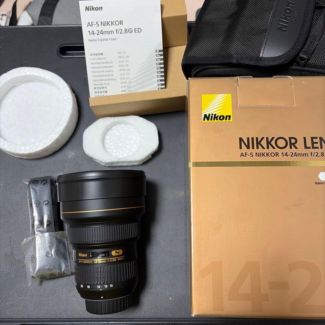 超美品　NIKKOR AF-S 14-24mm f/2.8G ED