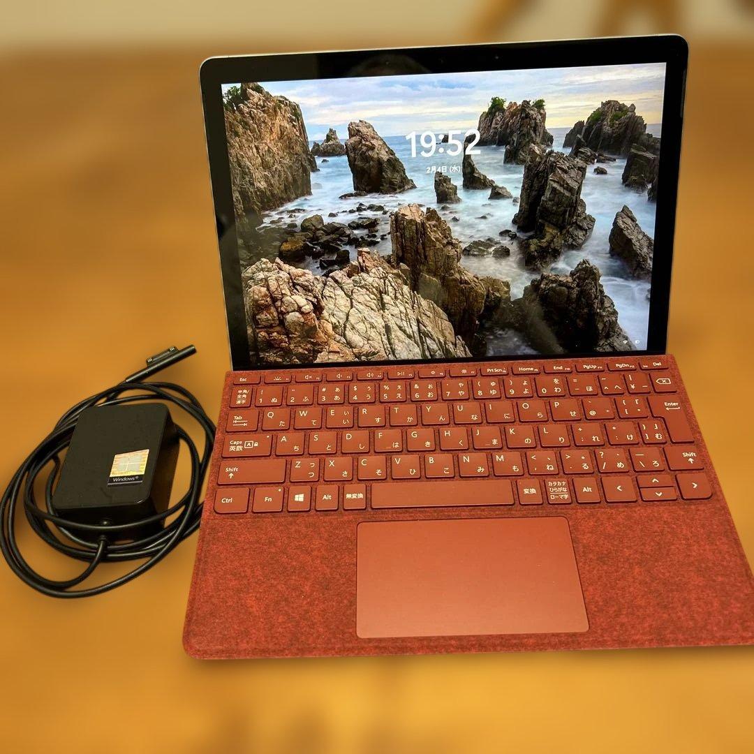 Microsoft Surface Go3 レッド タイプカバー付き