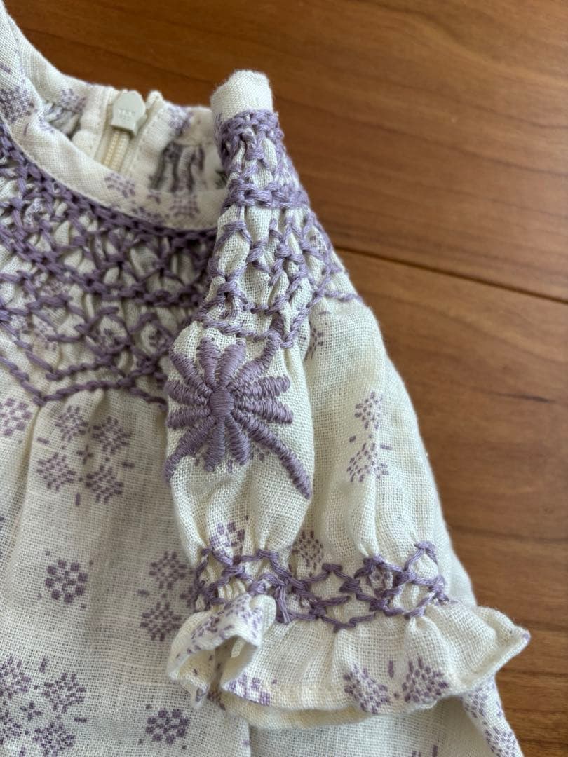 Apolina Cece Bubble Romper 6-12M ロンパース