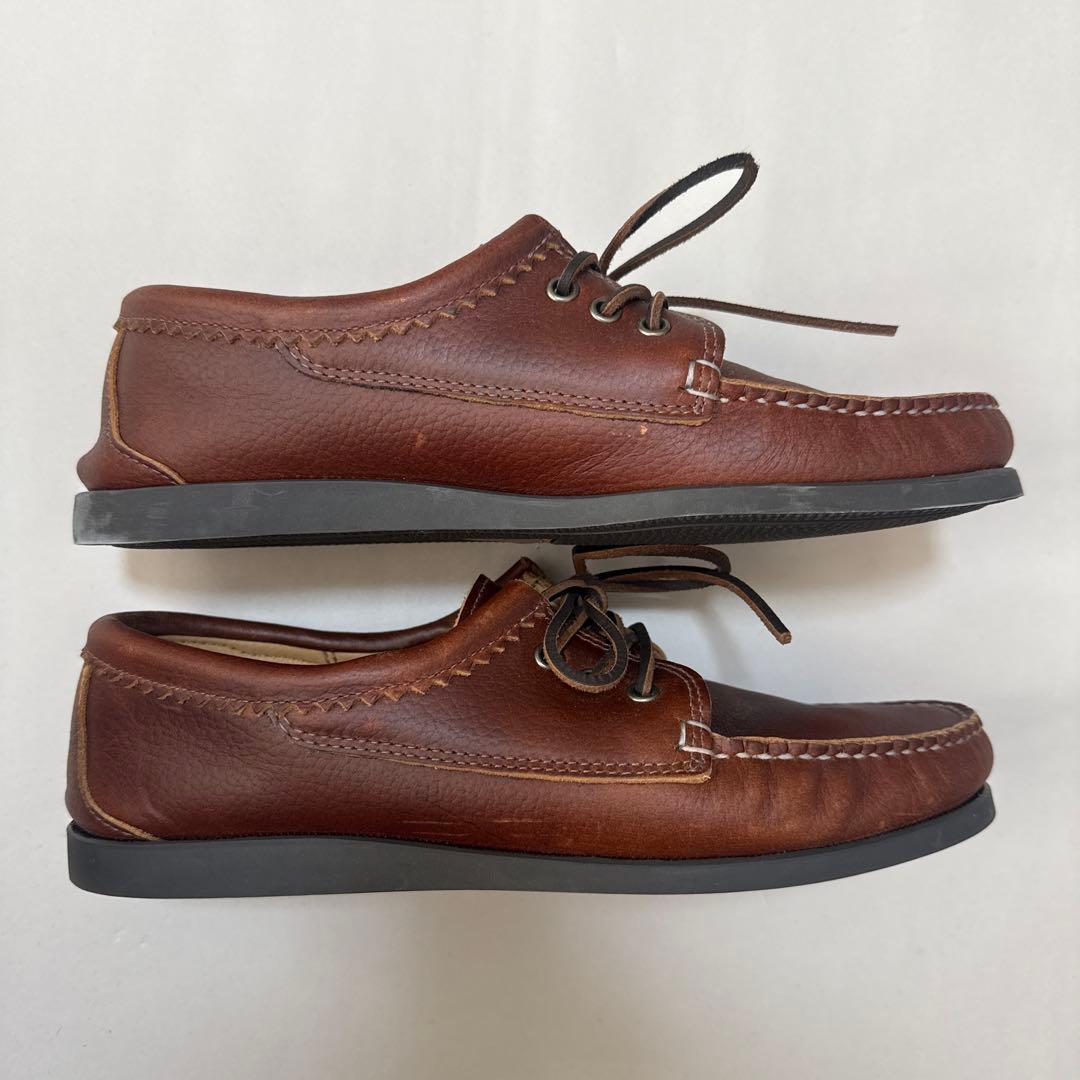 Quoddy モカシン　デッキシューズ　ブラウン27.5cm