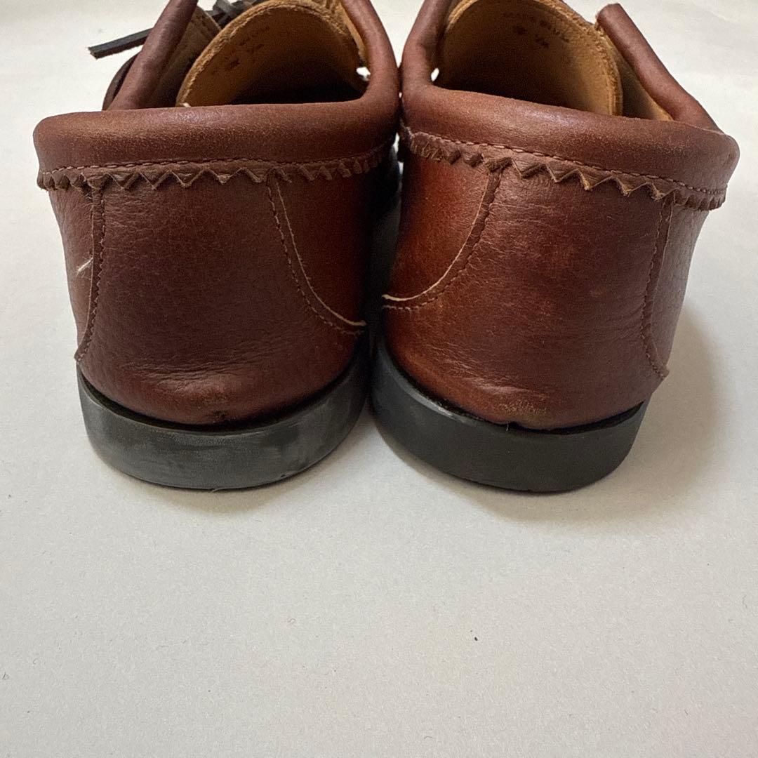 Quoddy モカシン　デッキシューズ　ブラウン27.5cm