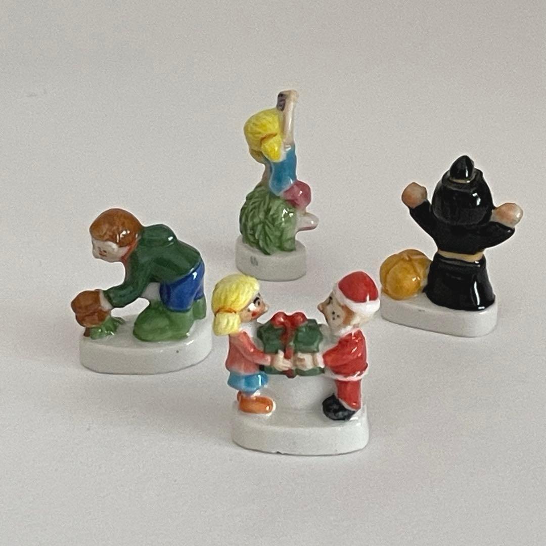 子供達の12ヶ月　フェーブ　ヴィンテージ　フランス　陶器　ミニチュア　置物