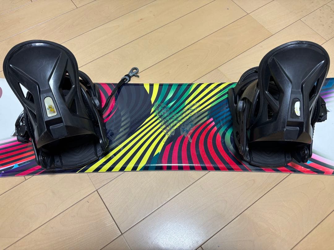 スノーボードセット 120cm ボード・ビンディング・ブーツ・ケース