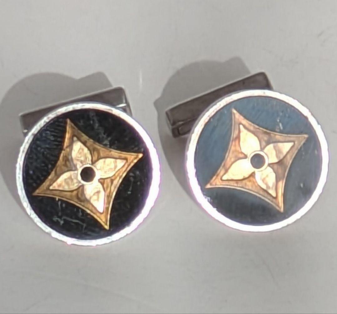 LV ルイヴィトン　カフス　【中古品】 ブトン ドゥ マンシェットフルール