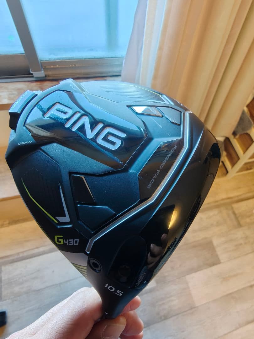１ラウンド利用　ピン G430 MAX ALTA J CB ドライバー