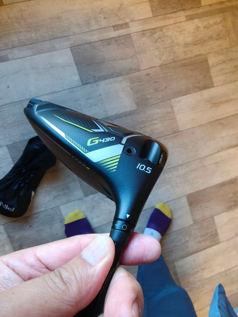 １ラウンド利用　ピン G430 MAX ALTA J CB ドライバー