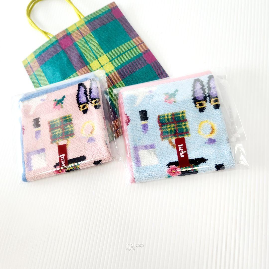 【専用】フェイラー 伊勢丹 羽田空港 オリジナル ハンカチ 2色 計3枚