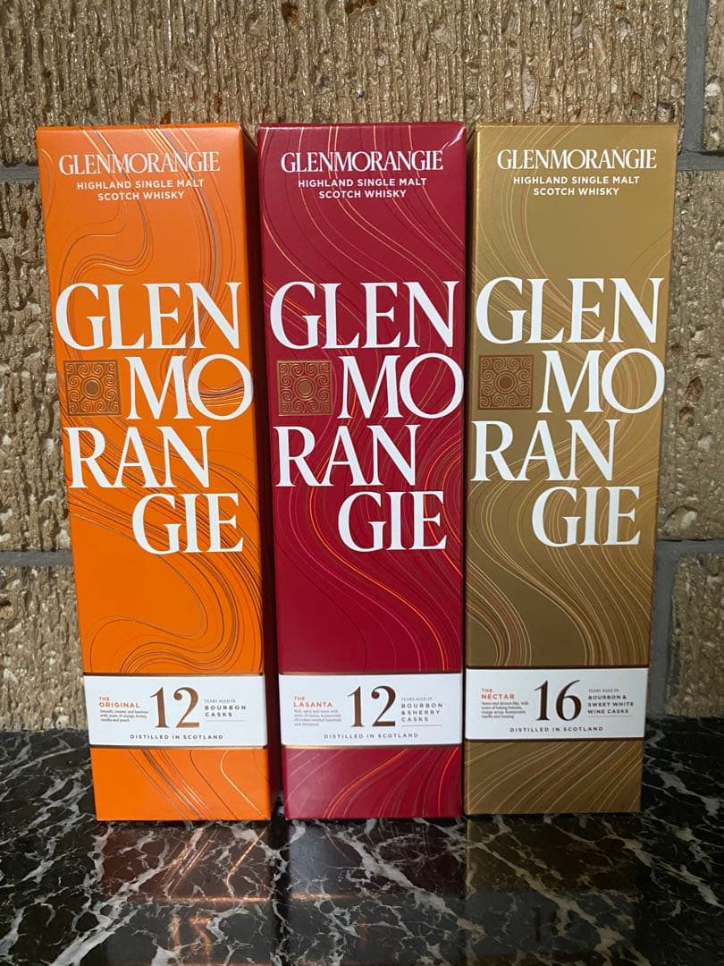 【新品・未開詮】グレンモーレンジウイスキー3本セット