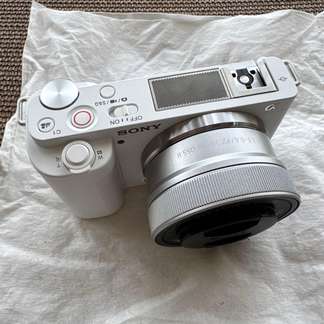 【極美品】SONY ZV-E10 ZV-E10X ダブルズームキット WHITE
