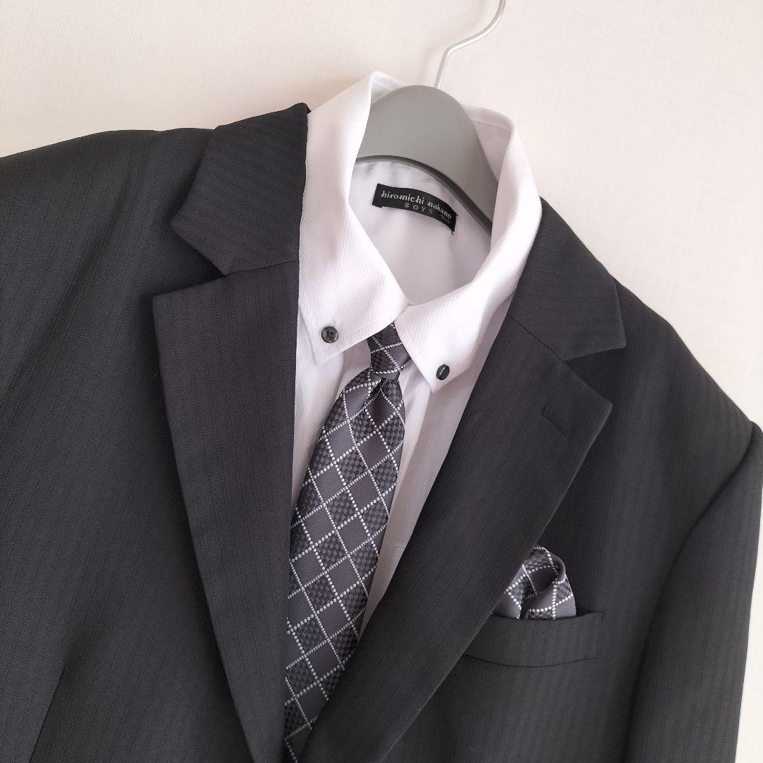 ヒロミチナカノ☆男の子スーツ165B 卒業式 入学式セットアップ