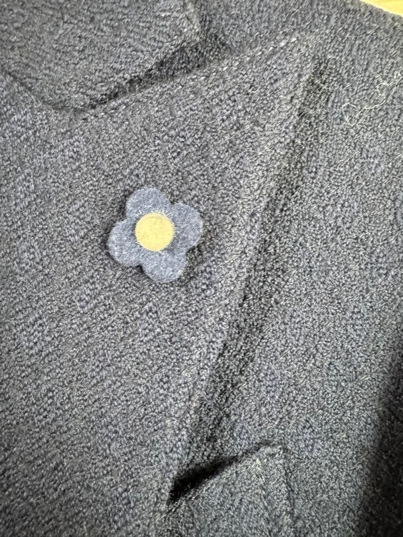 LARDINI ダークネイビー ダブルブレストジャケット