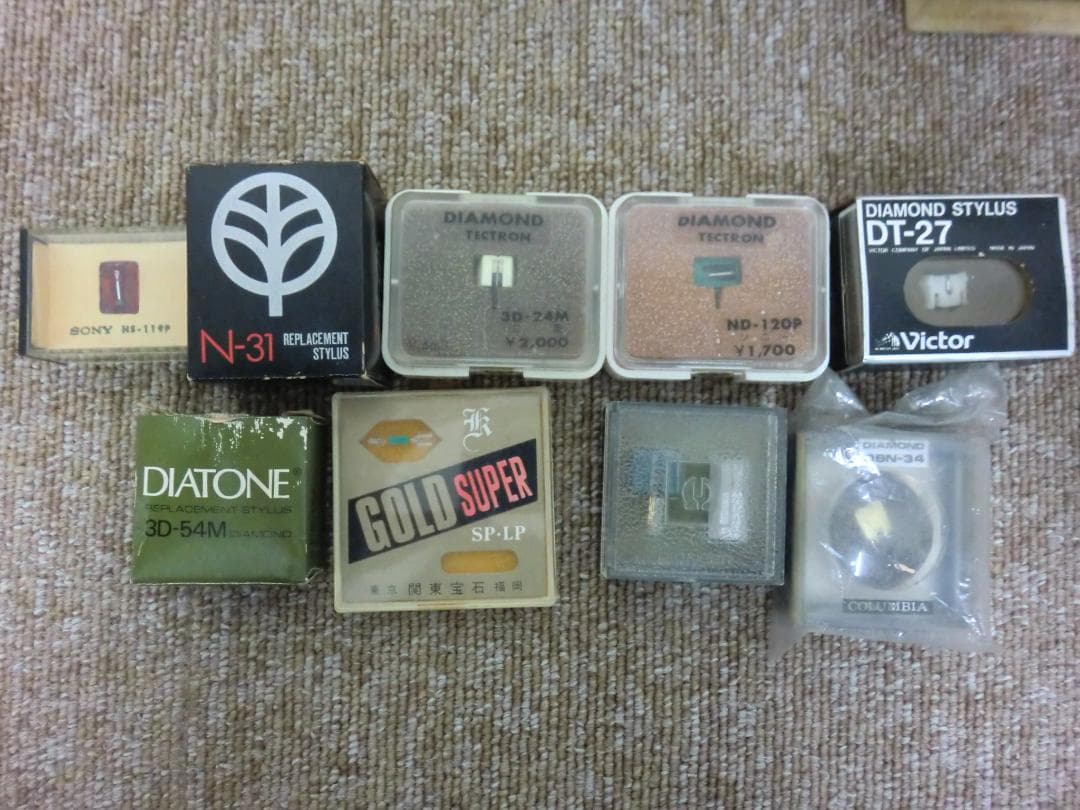 【未使用・現状品】レコード針・交換針 大量270個以上 まとめて セット