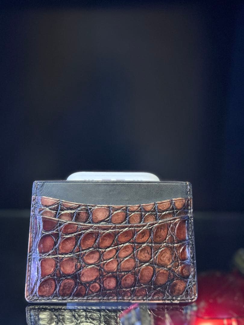 ベルルッティ Berluti クロコダイル名刺ケース　カード