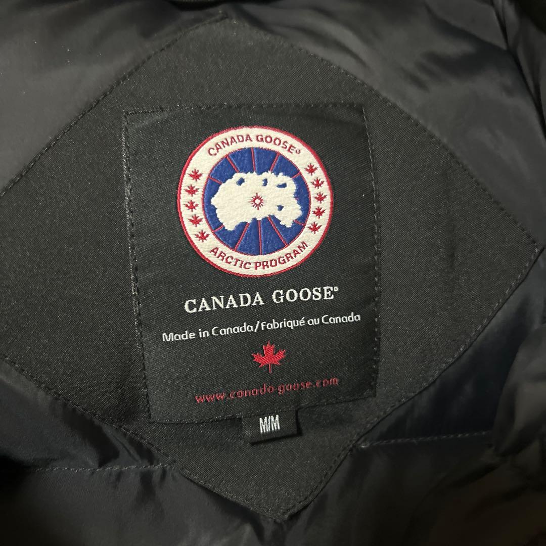 早い者勝ち‼️カナダグース ダウンベスト　ブラック　メンズ　ダウン厚め　希少レア