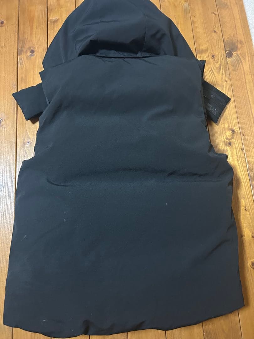 早い者勝ち‼️カナダグース ダウンベスト　ブラック　メンズ　ダウン厚め　希少レア