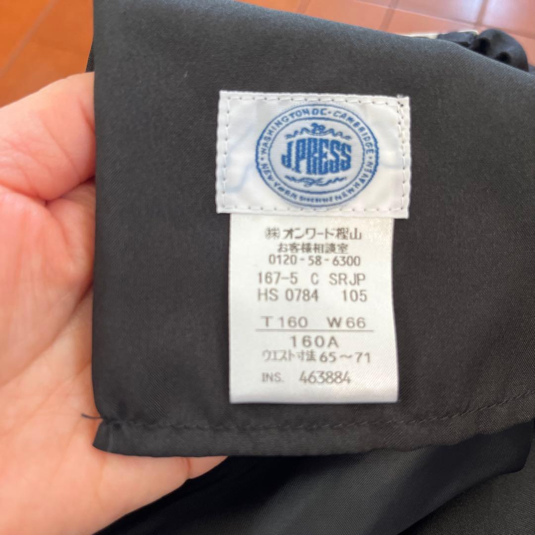 J.PRESS セレモニースーツ 160cm シャツ、ネクタイセット卒業式に最適