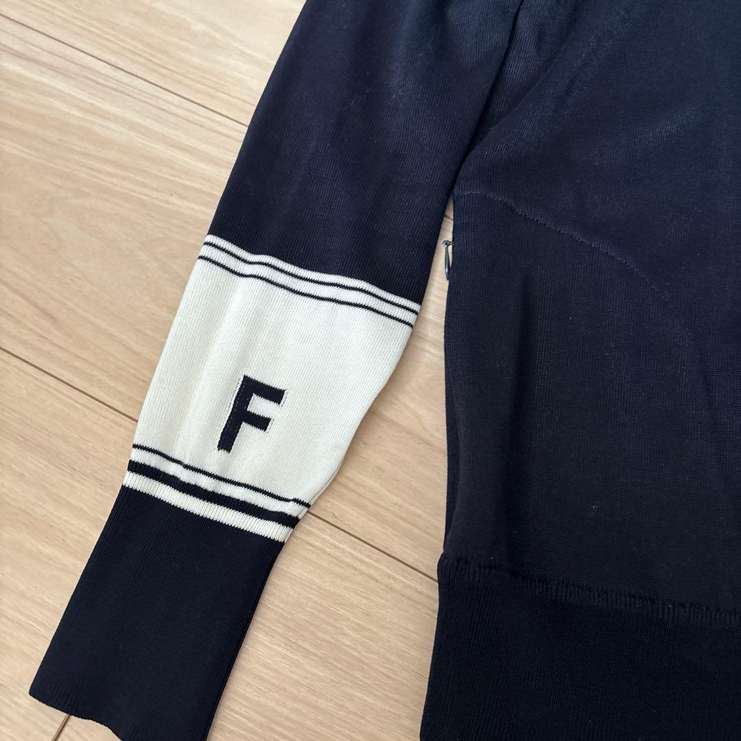 ゆんFOXEY NEW YORK SPORTSジップアップカーディガン