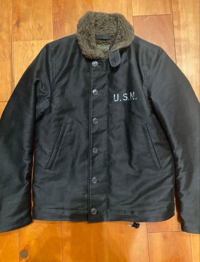 マーカウェア MARKAWARE N-1 デッキジャケットブラック