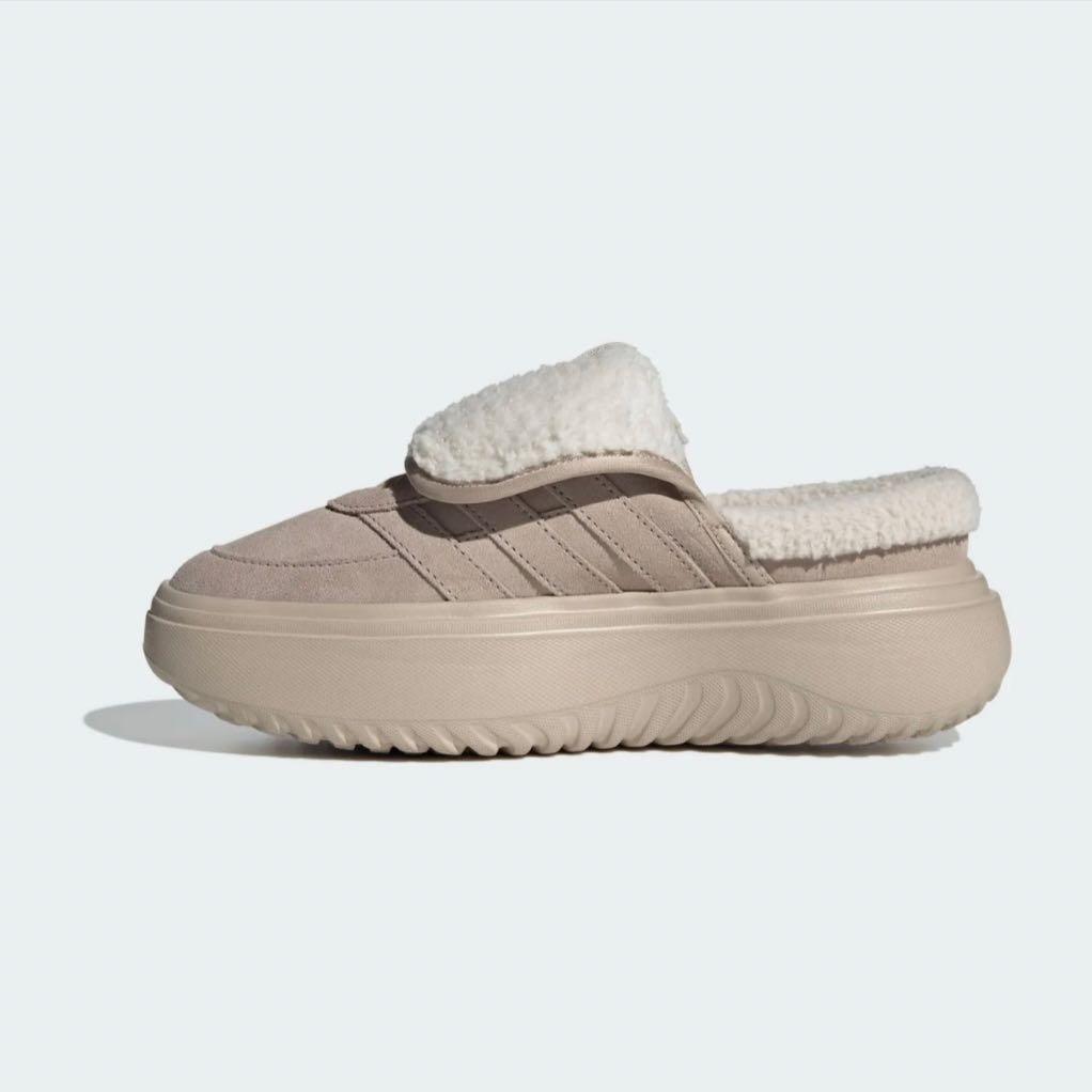 【韓国限定】新品未使用 23.5 adidas グランドコートミュール ベージュ