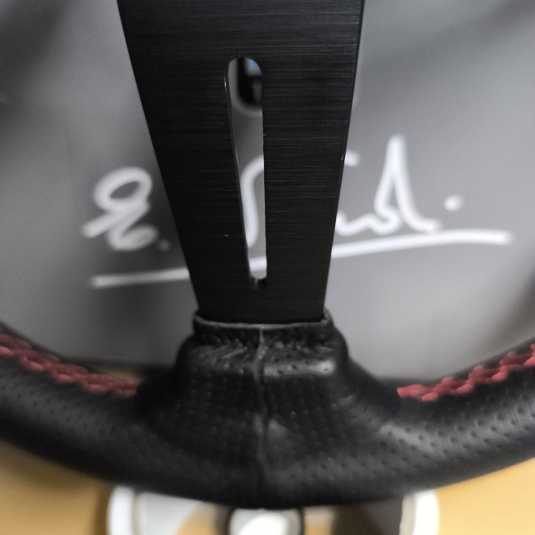 NARDIナルディタイプ　ステアリング ブラック350mm 　ディープ75mm