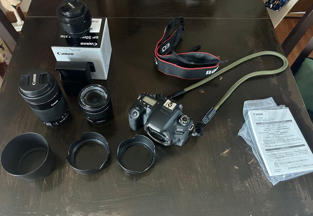 【最終価格】Canon EOS 9000D ダブルズームキット　＋α