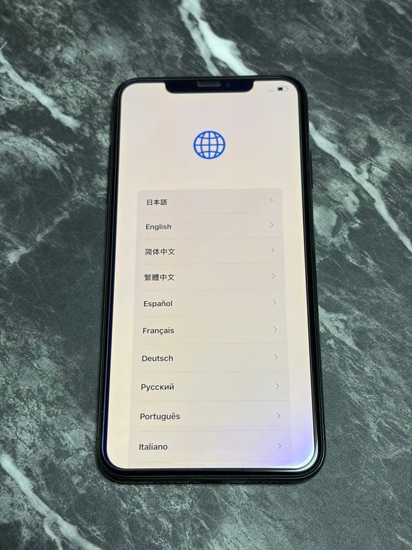 iPhone XS Max 64GB 画面割れなし カメラヒビあり 動作確認済