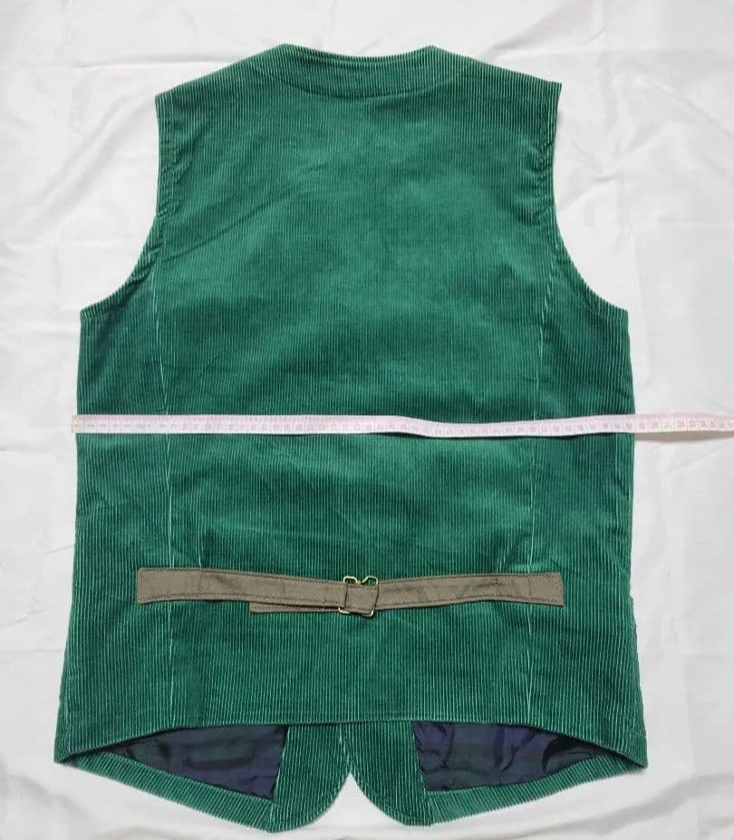 Weirdo コーデュロイ ベスト M glad hand グリーン